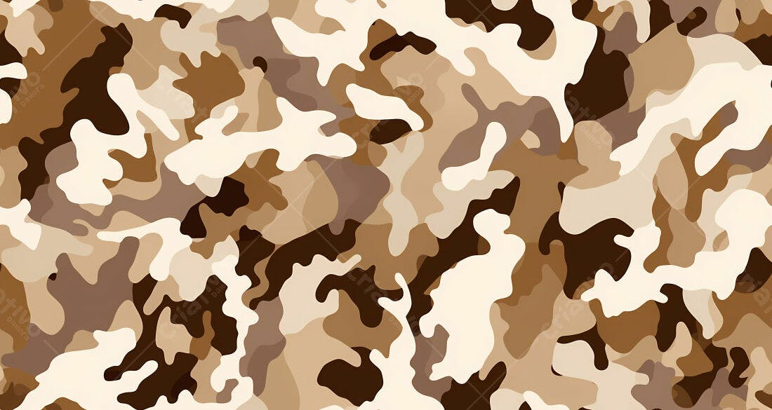 Textura camuflagem bege para fundo