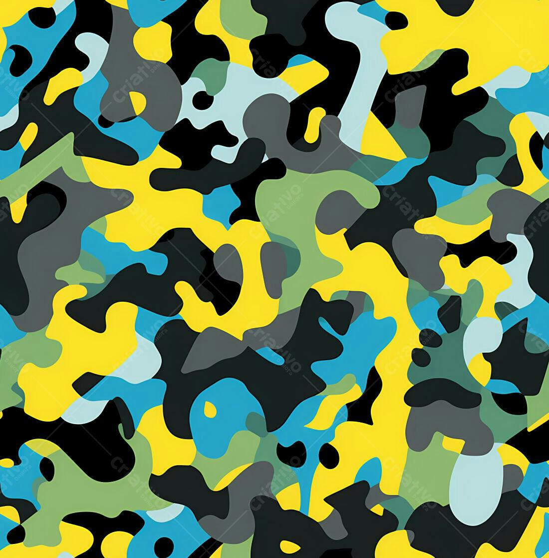 Textura camuflagem abstrata para jogos