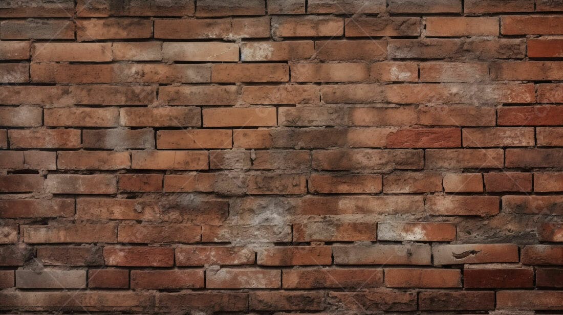 Textura tijolo marrom antigo para fundo
