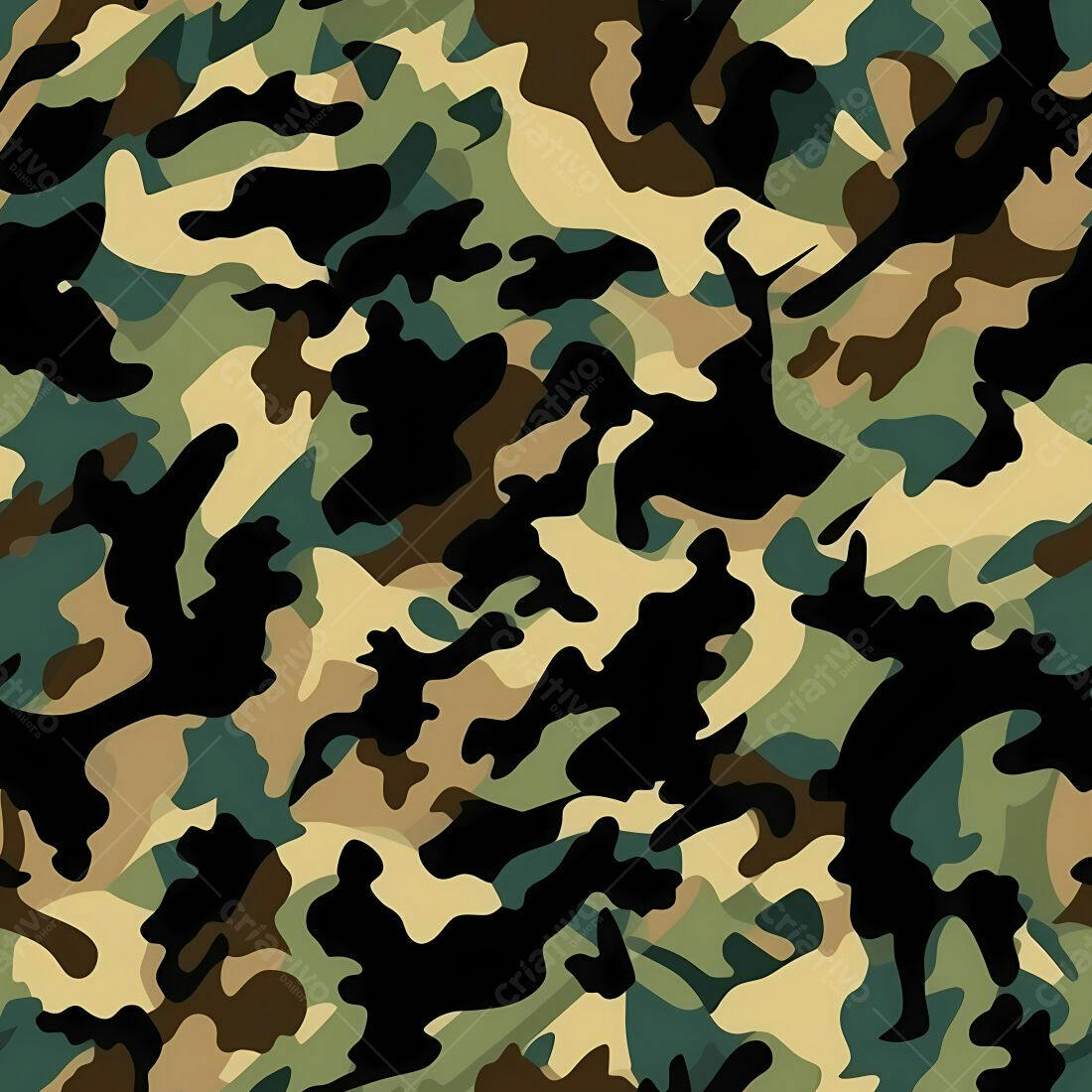 Textura camuflagem militar para fundo