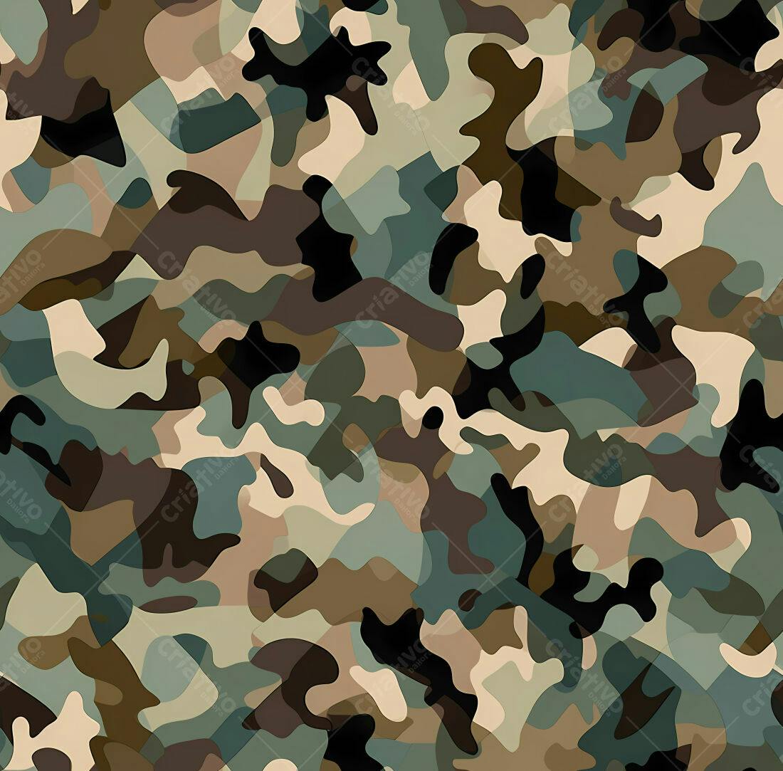 Textura camuflagem militar para fundo