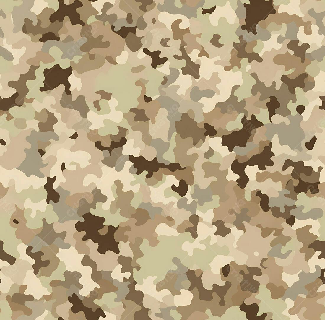 Textura camuflagem bege para fundo