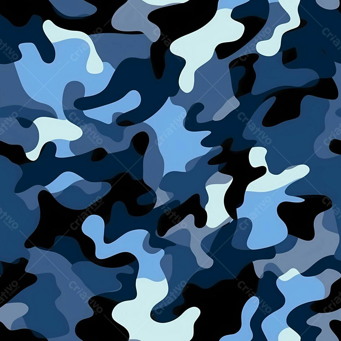 Textura camuflagem azul para fundo