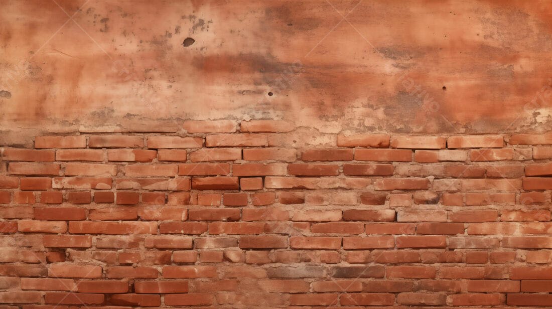Textura tijolo vermelho antigo para fundo