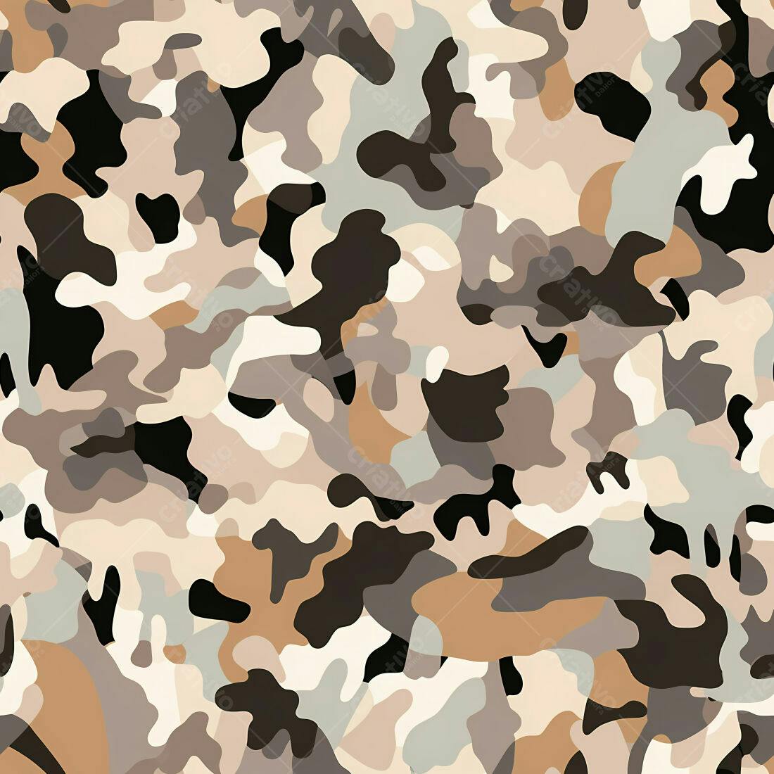 Textura camuflagem bege e marrom para fundo