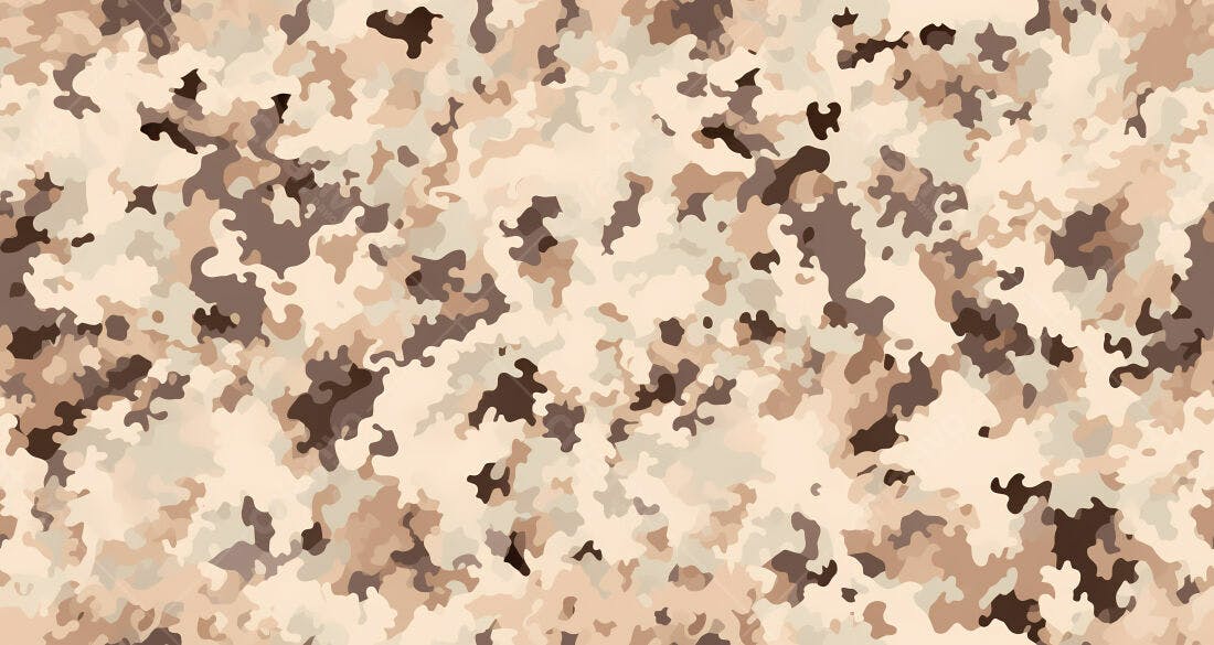 Textura camuflagem bege e marrom para fundo