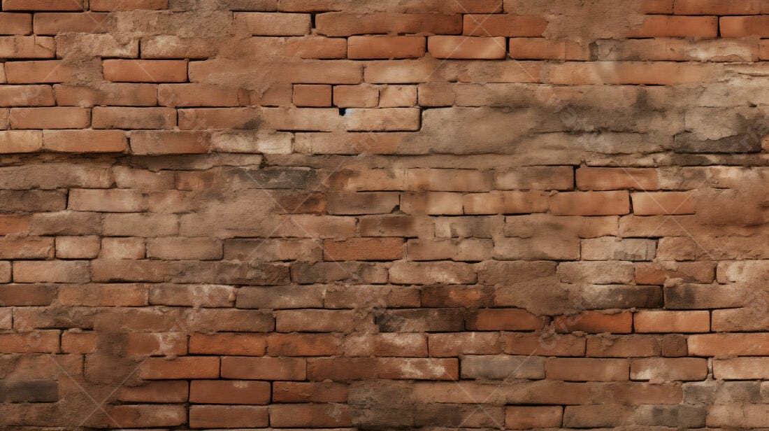 Textura tijolo rústico marrom para fundo