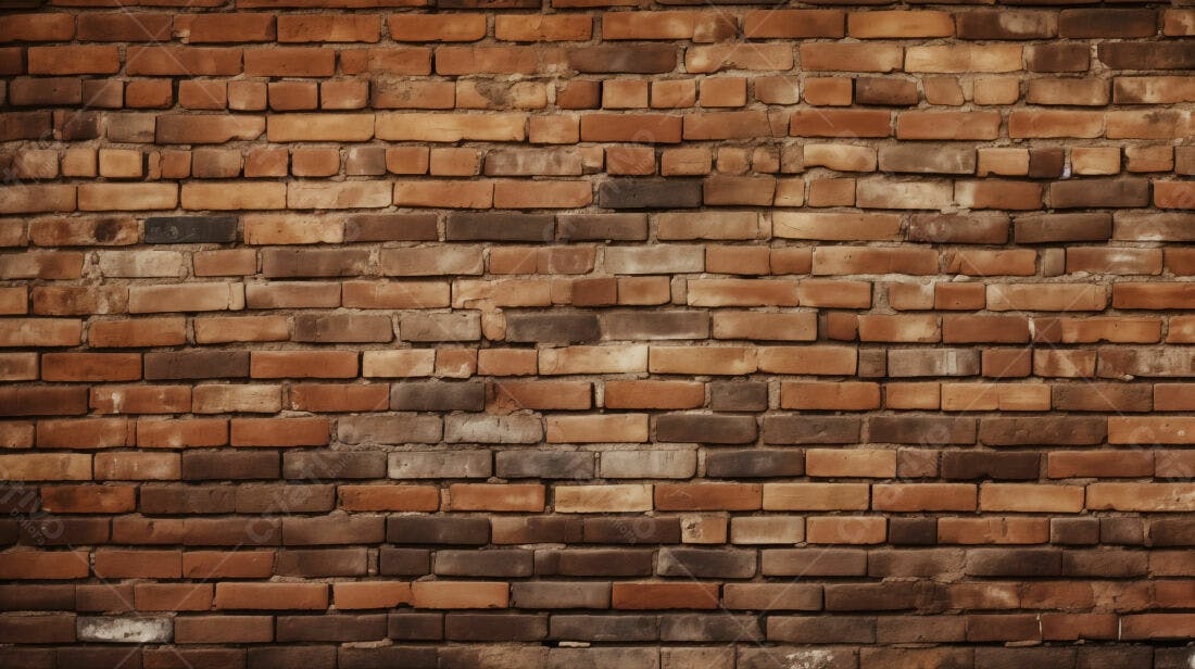 Textura tijolo marrom escuro para fundo