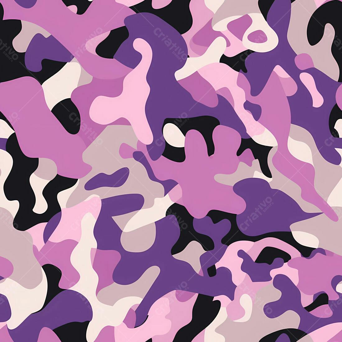 Textura camuflagem rosa e roxo para fundo