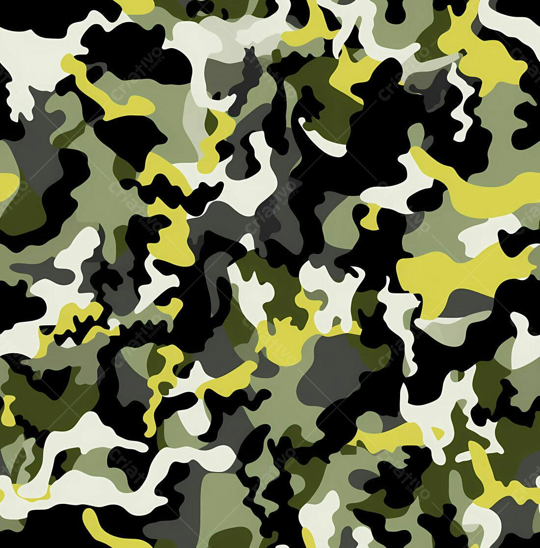 Textura camuflagem militar verde para fundo