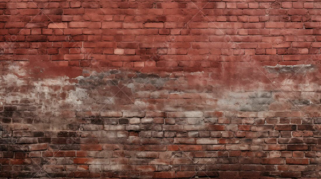Textura tijolo vermelho desbotado para fundo