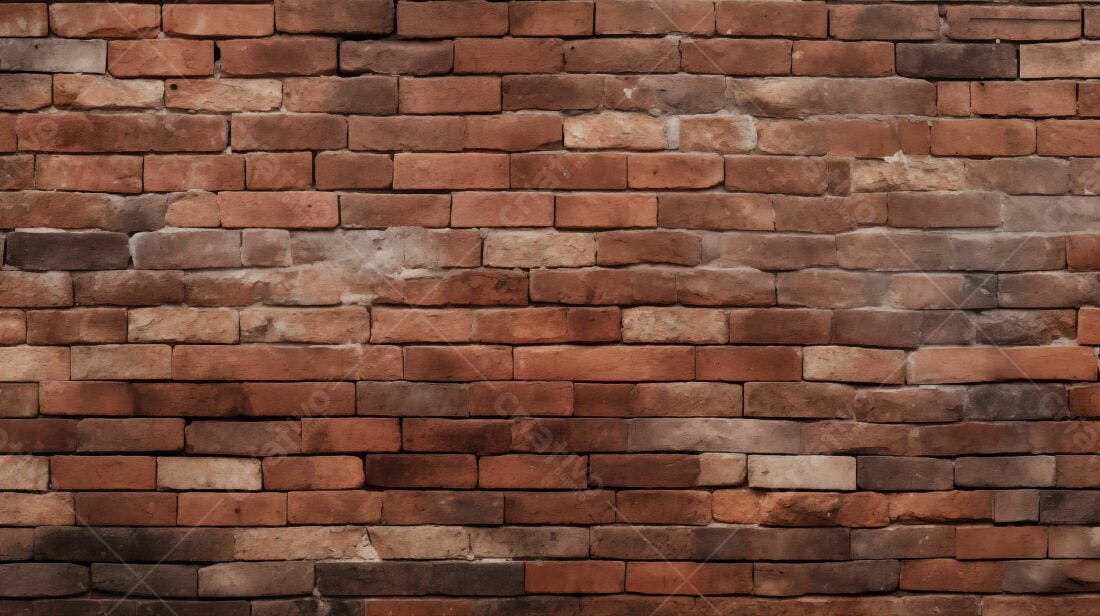 Textura tijolo rústico marrom para fundo