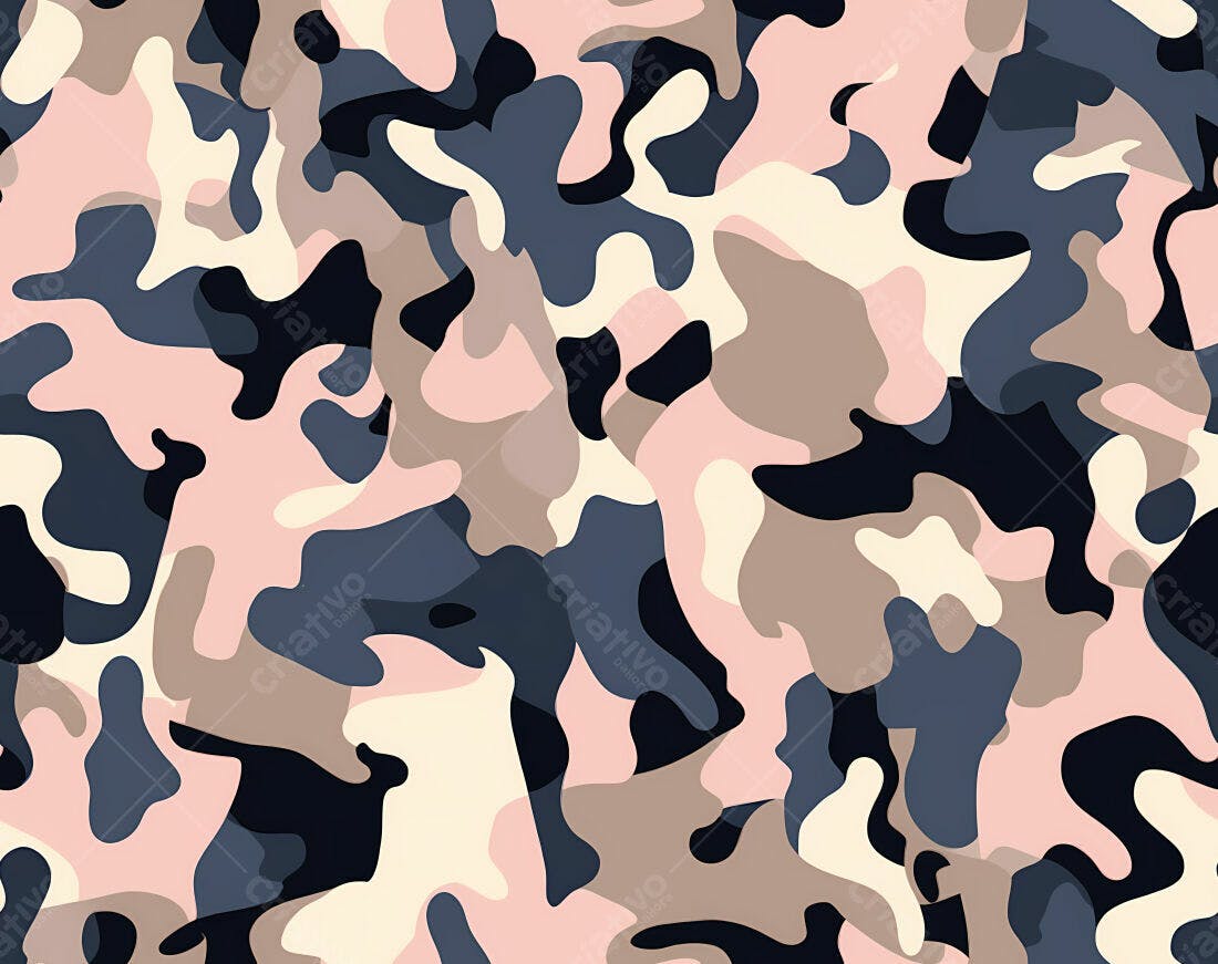 Textura camuflagem rosa e cinza para fundo