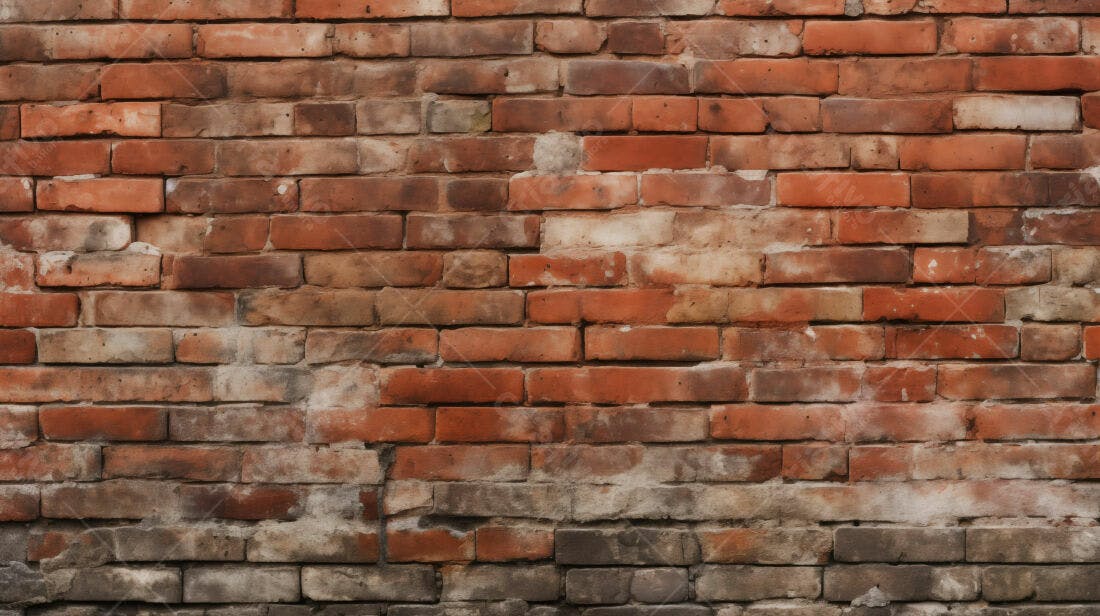 Textura tijolo vermelho antigo para fundo