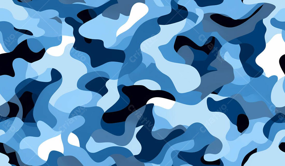 Textura camuflagem azul para fundo