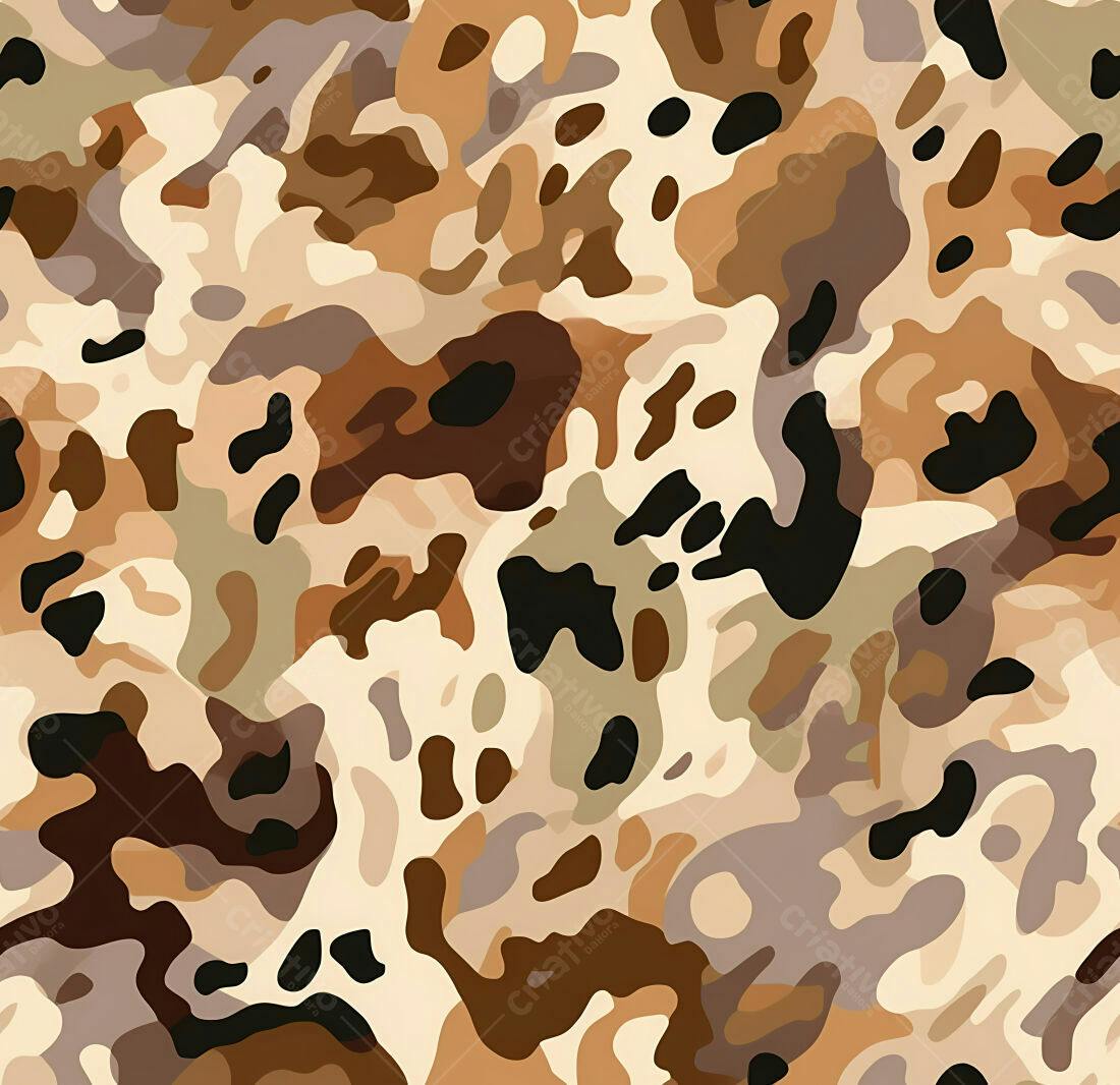 Textura camuflagem marrom para fundo