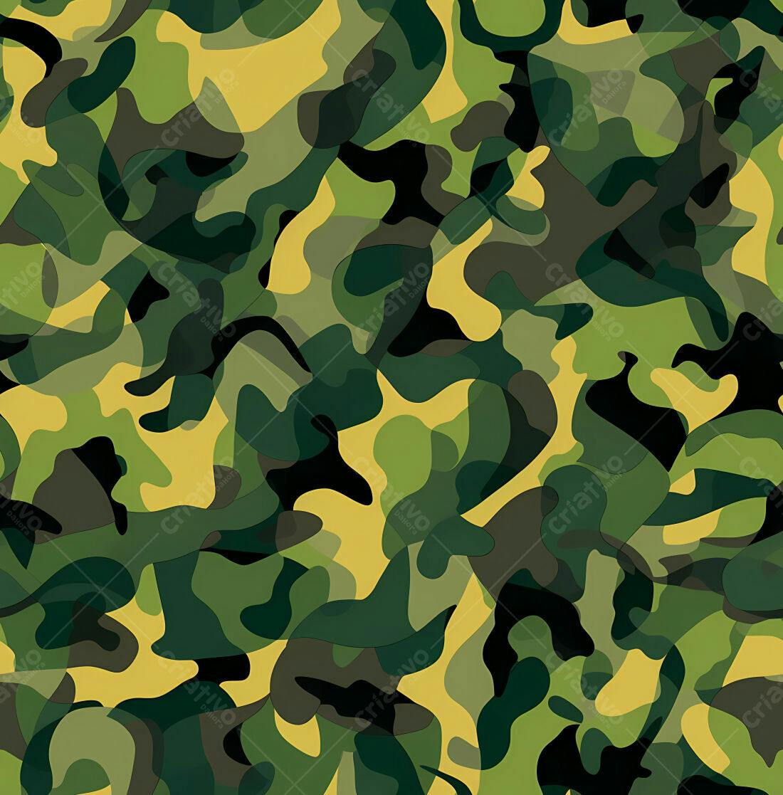 Textura camuflagem militar verde para fundo