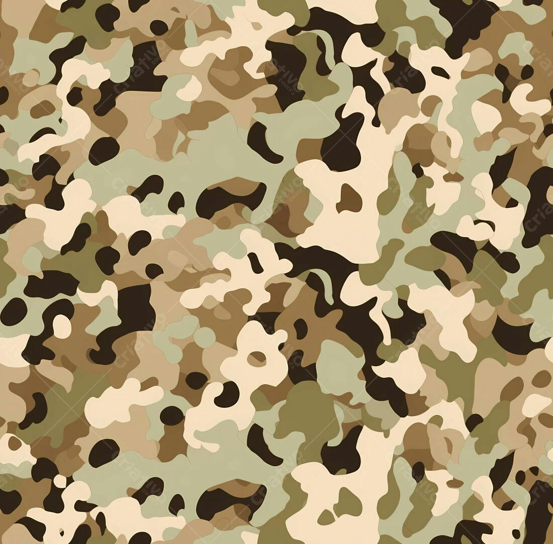Textura camuflagem bege para fundo