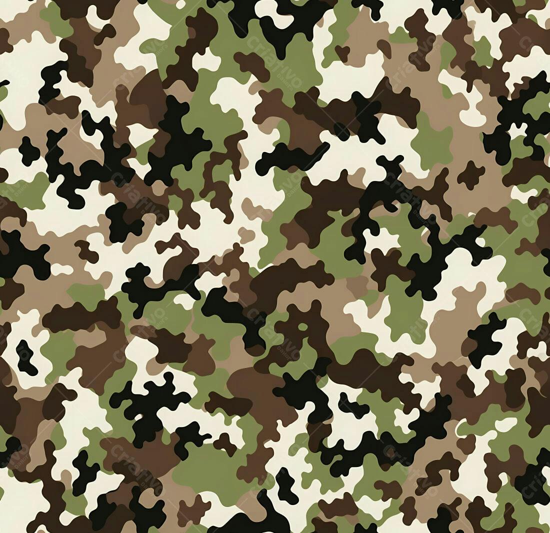Textura camuflagem militar para fundo