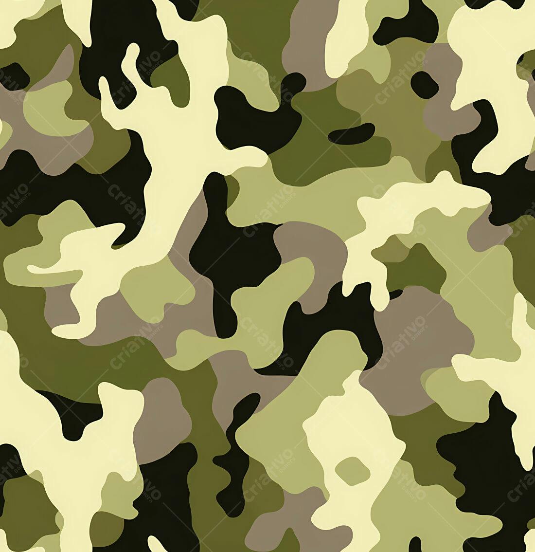 Textura camuflada verde para fundo