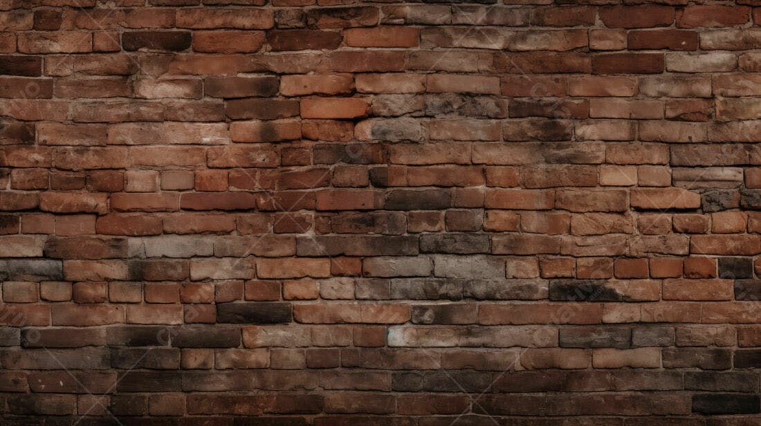 Textura tijolo marrom escuro para fundo