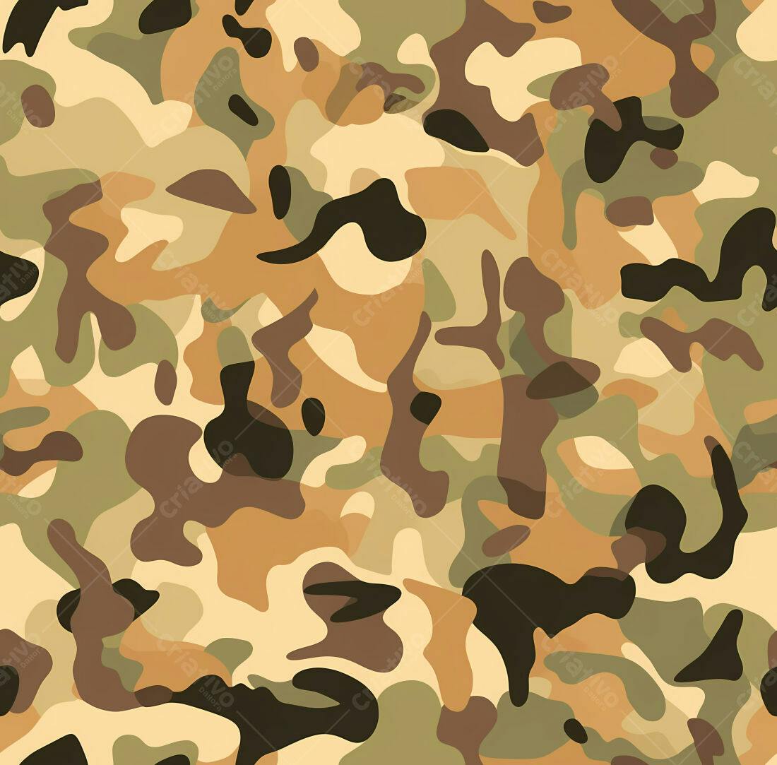 Textura camuflagem militar bege para fundo