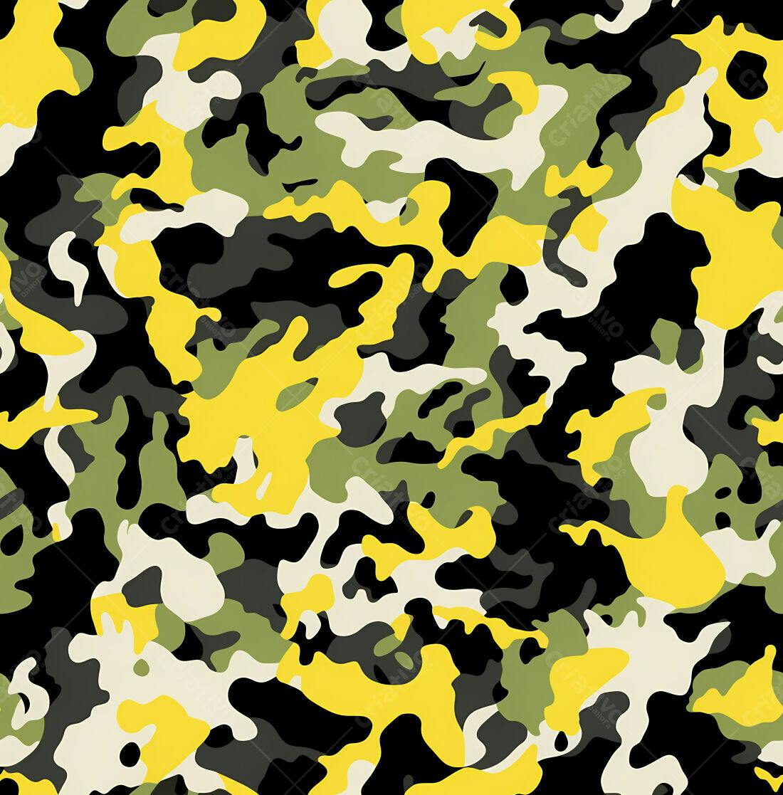 Textura camuflagem militar amarela para fundo