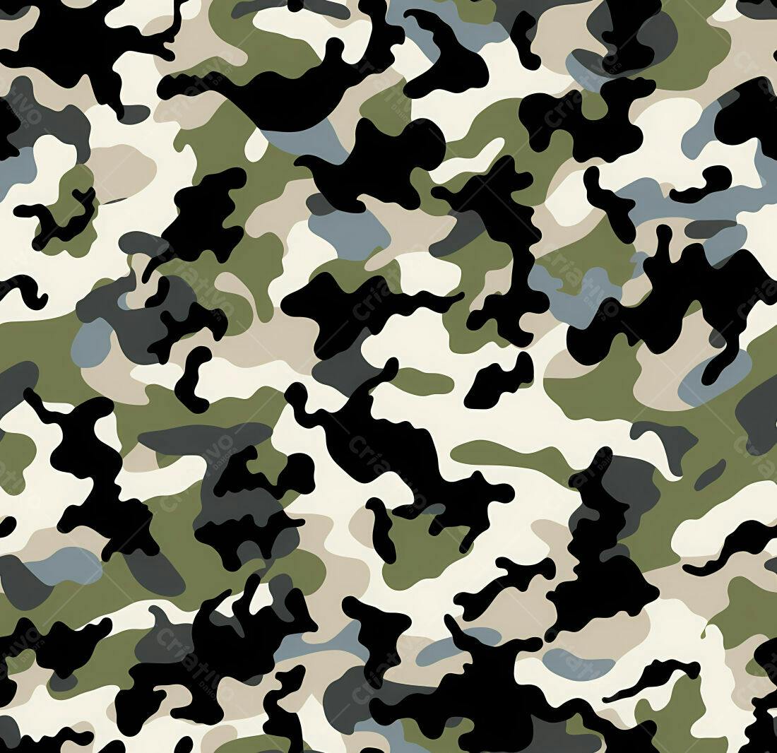 Textura camuflagem militar para fundo