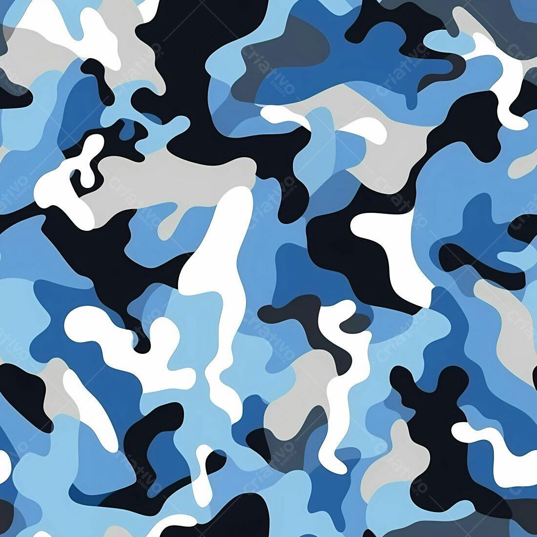 Textura camuflagem azul para fundo
