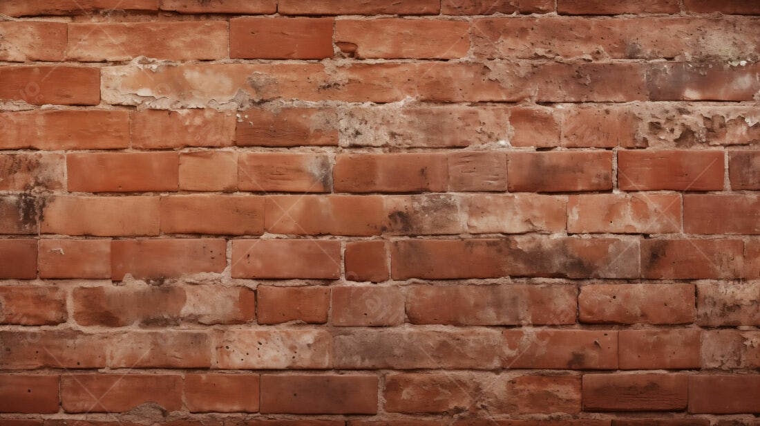 Textura tijolo vermelho envelhecido para fundo