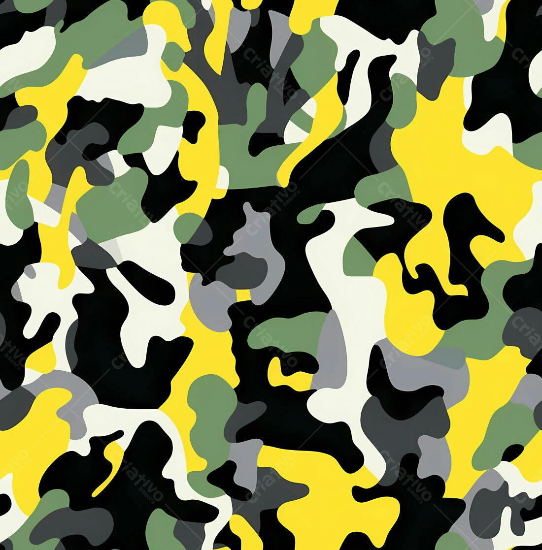 Textura camuflagem amarela para fundo