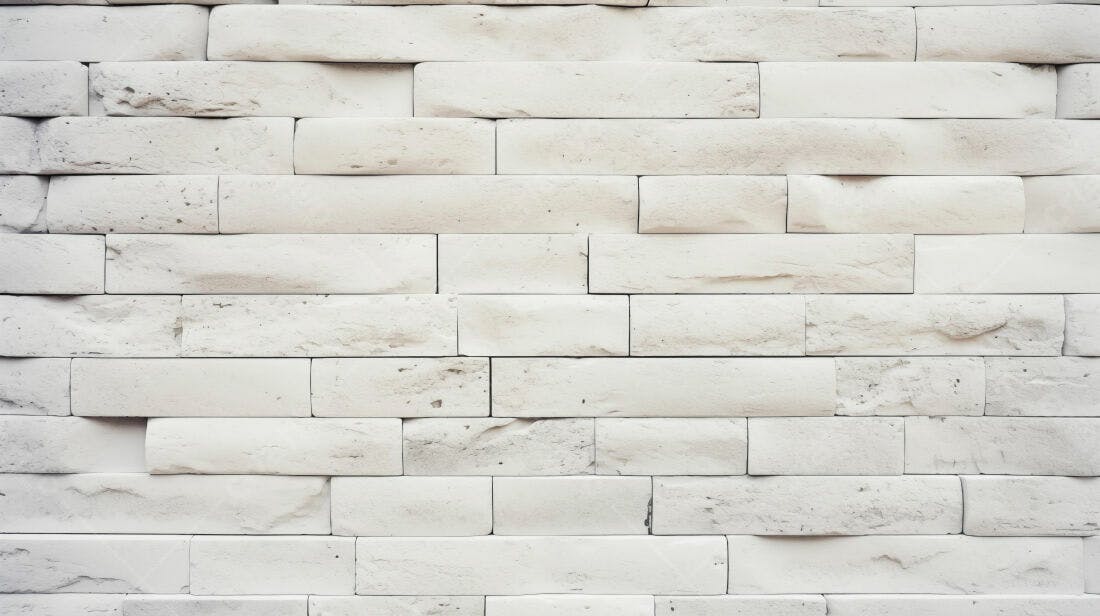 Textura tijolo branco para fundo de design