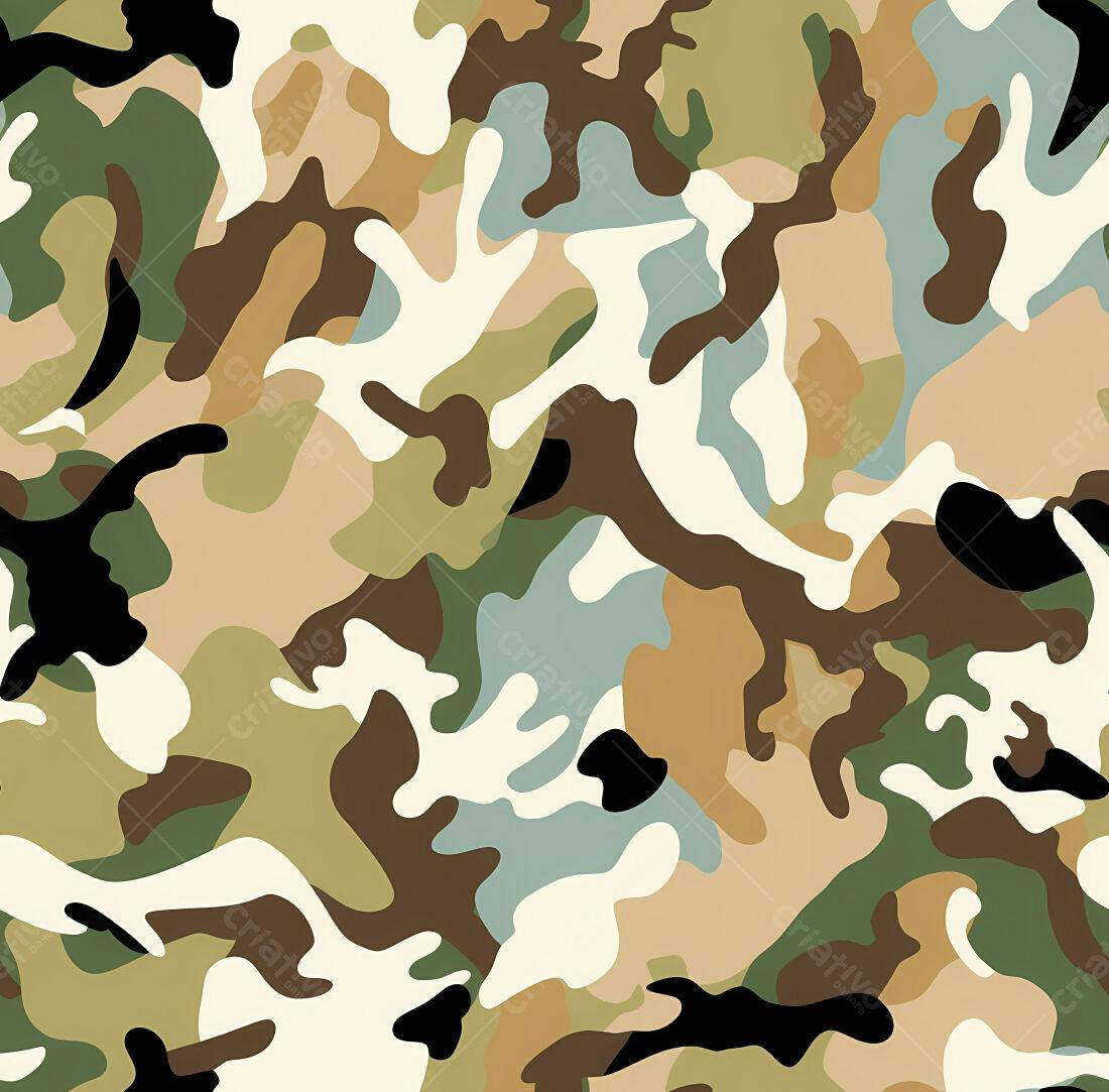 Textura camuflagem militar para fundo
