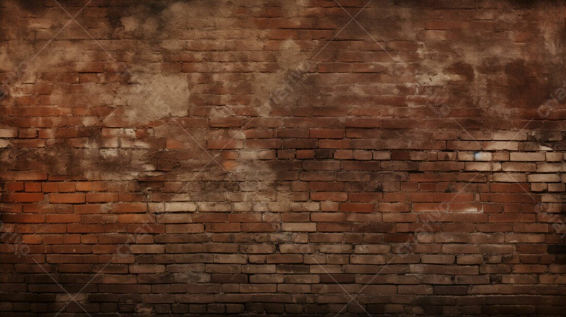 Textura tijolo antigo marrom para fundo