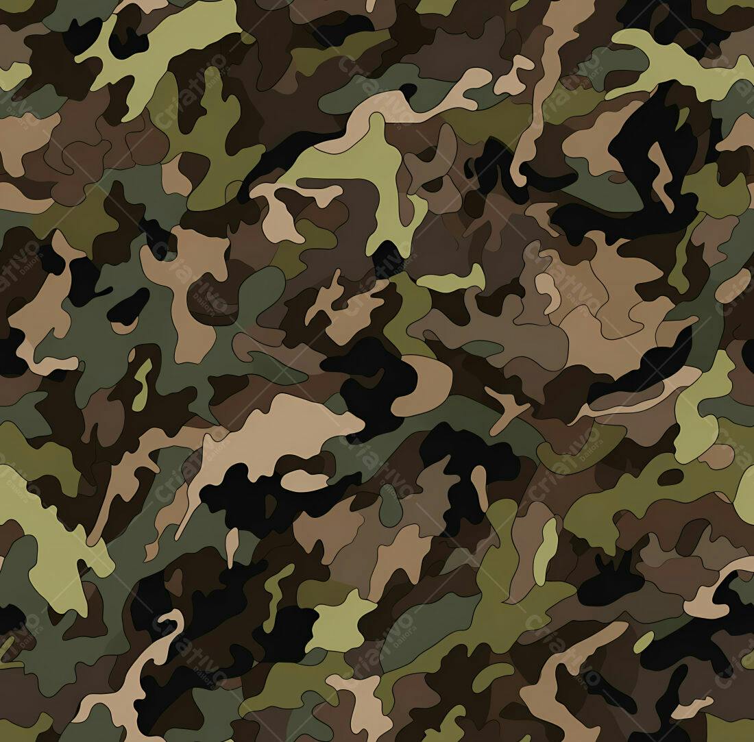 Textura camuflagem militar para fundo
