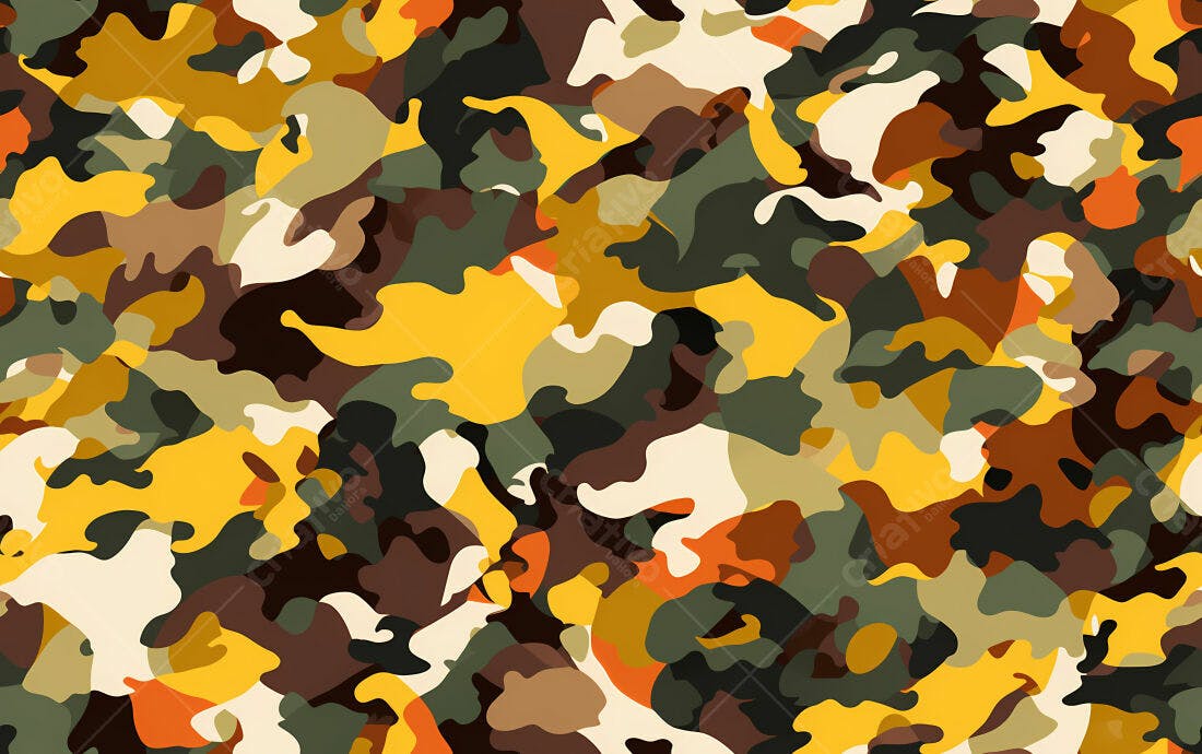 Textura camuflagem amarela para fundo