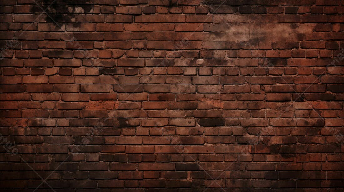 Textura tijolo marrom escuro para fundo