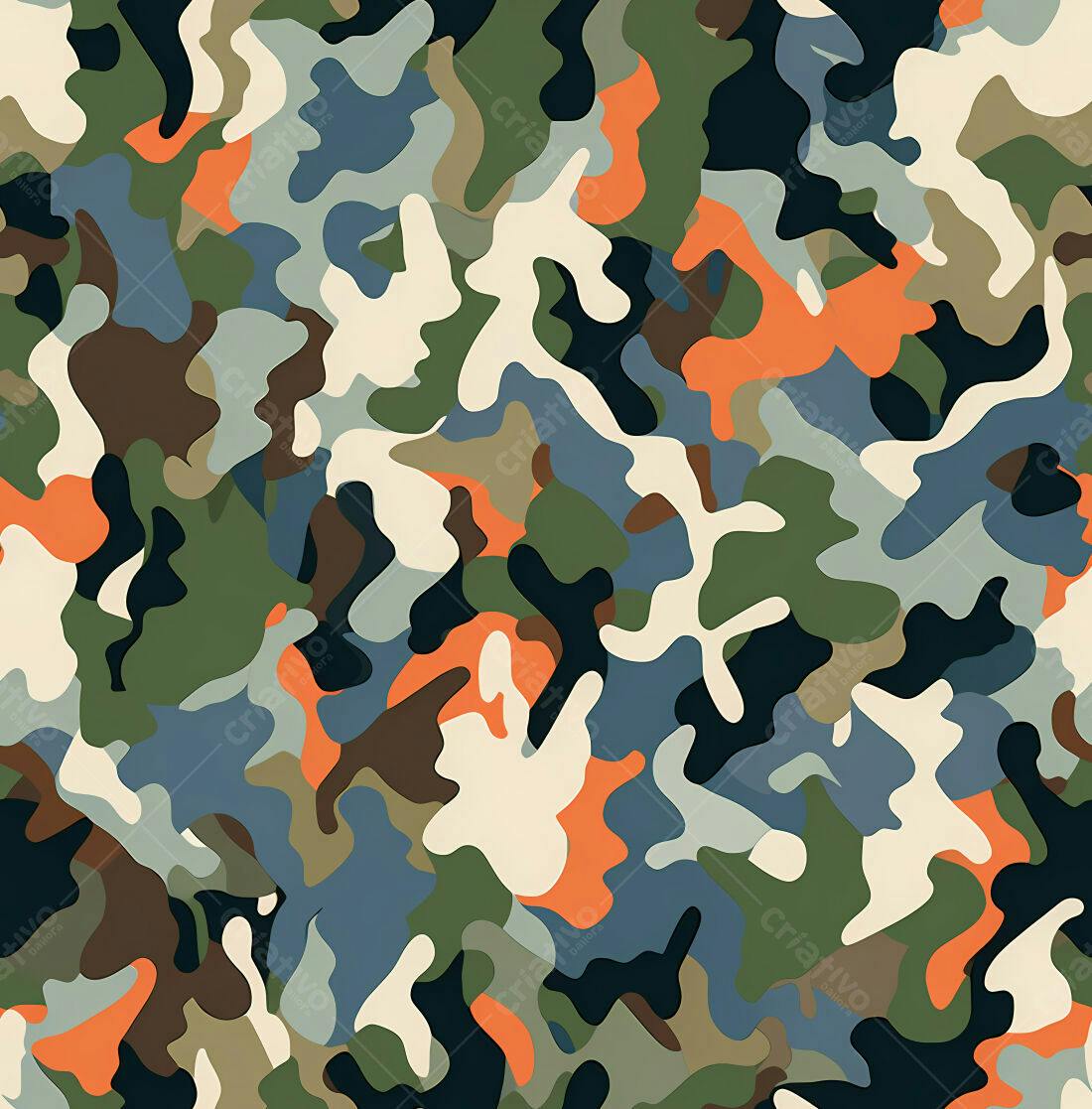Textura camuflagem moderna para fundo