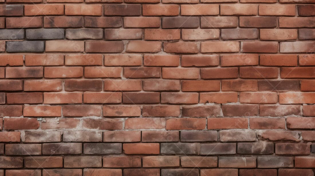 Textura tijolo rústico marrom para fundo