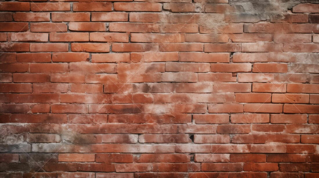 Textura tijolo vermelho envelhecido para fundo