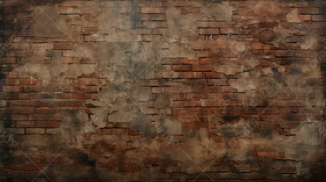 Textura tijolo antigo desgastado para fundo
