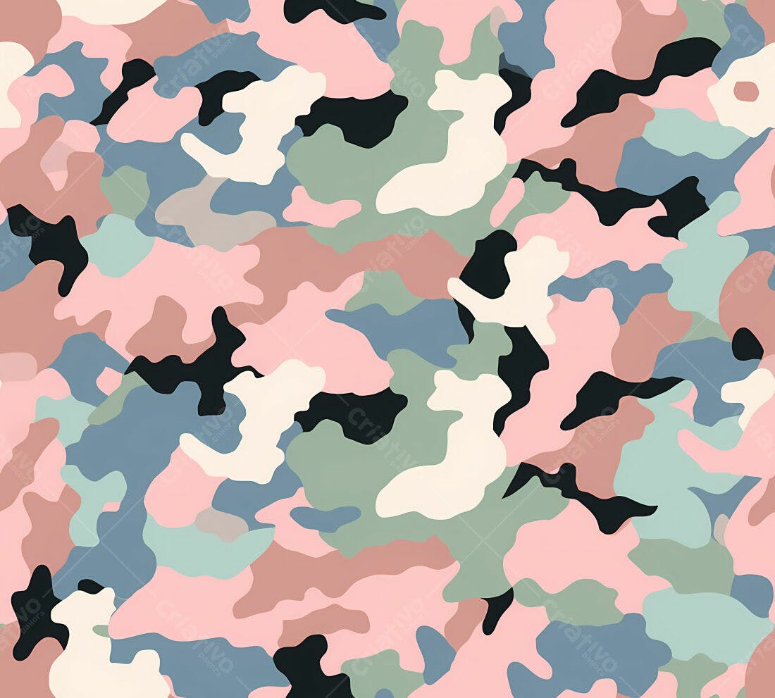 Textura camuflagem rosa para fundo e estampas