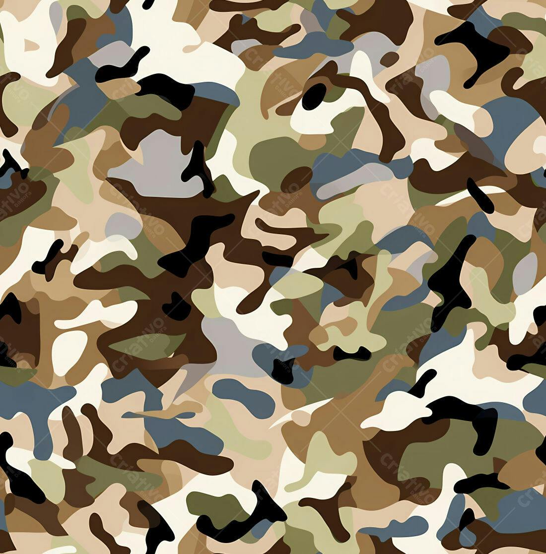 Textura camuflagem militar para fundo