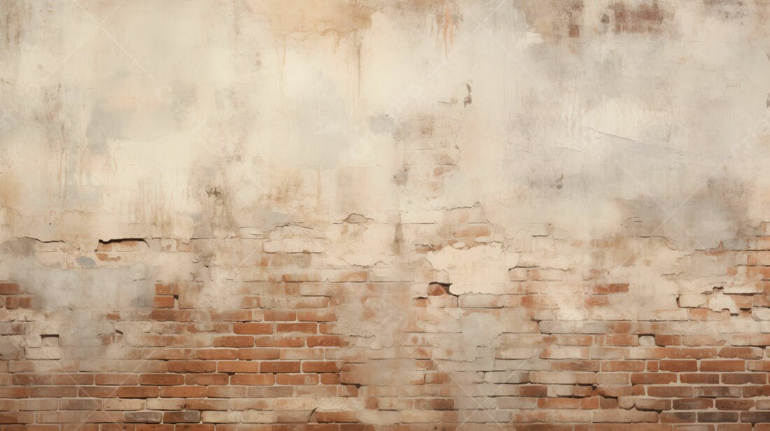 Textura tijolo desgastado para fundo vintage