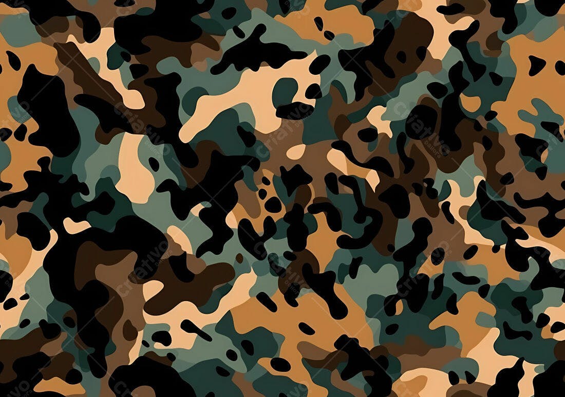 Textura camuflagem militar para fundo