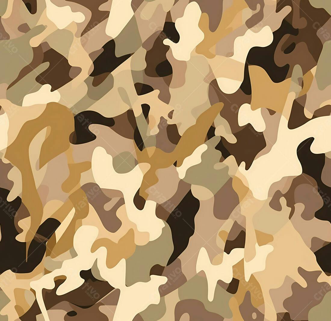 Textura camuflagem bege e marrom para fundo