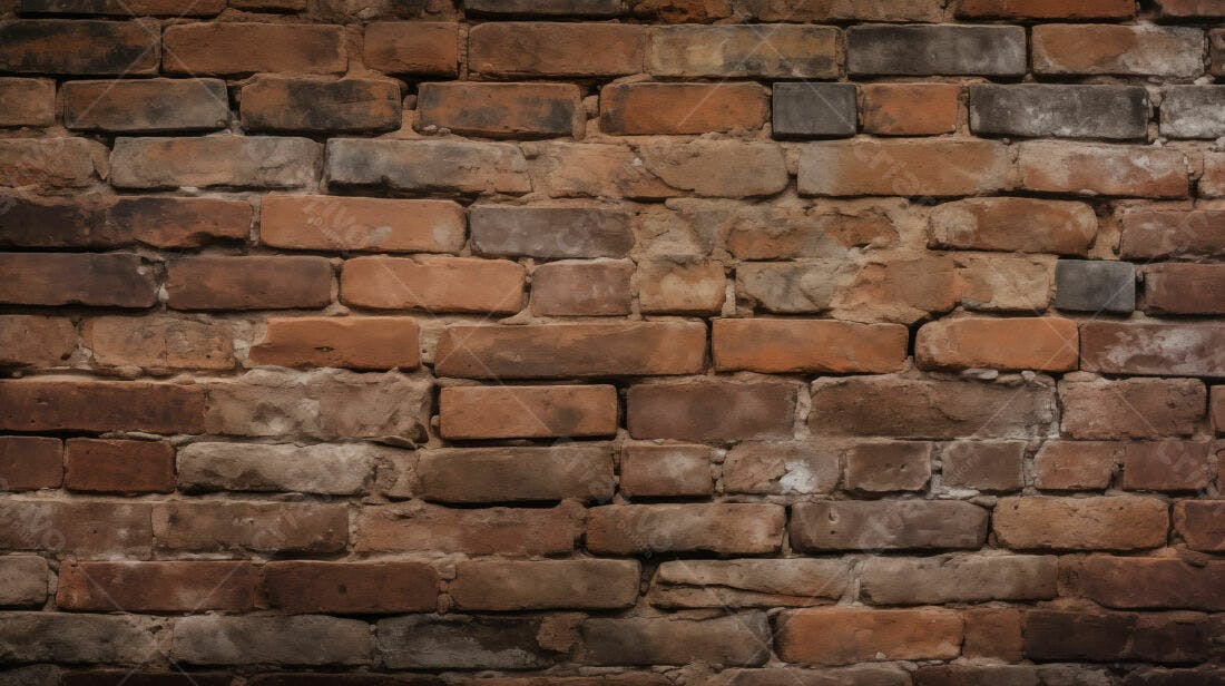 Textura tijolo velho marrom para fundo