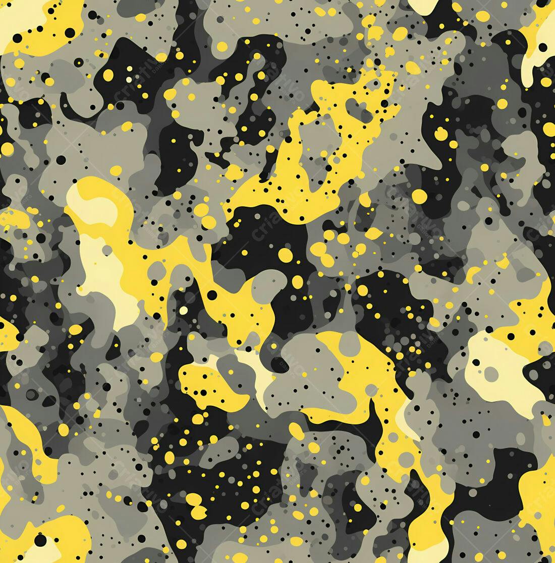Textura camuflagem amarelo e cinza para fundo