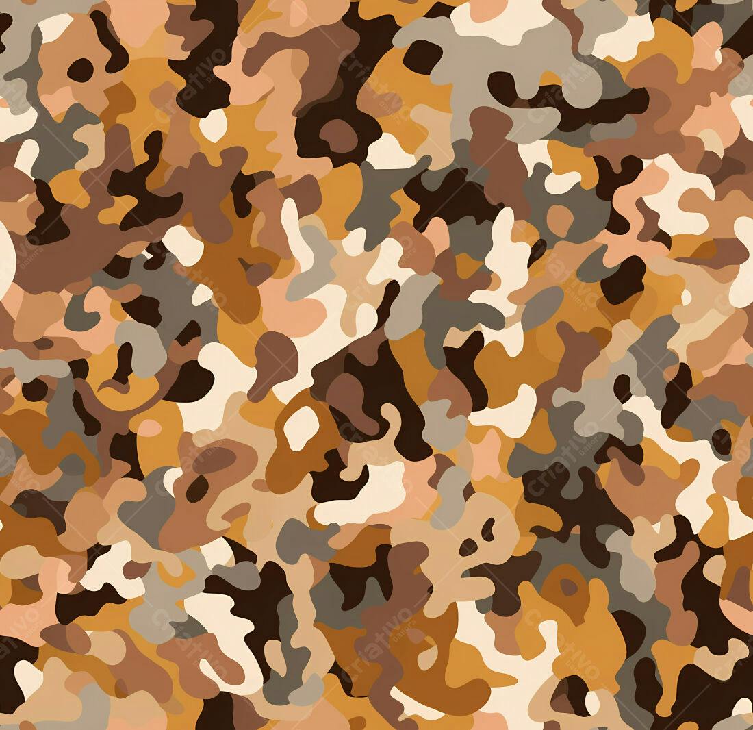 Textura camuflagem marrom para fundo