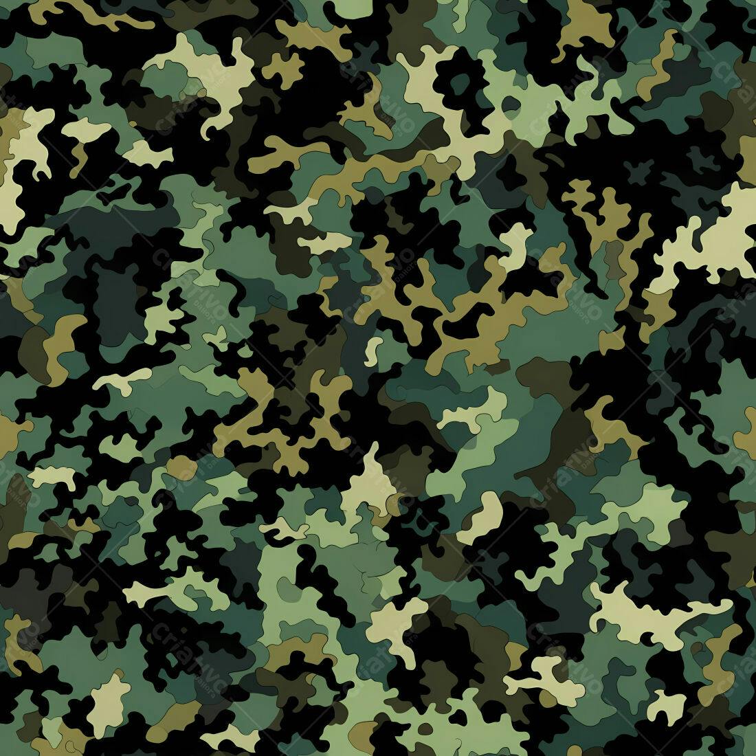 Textura camuflagem militar verde para fundo